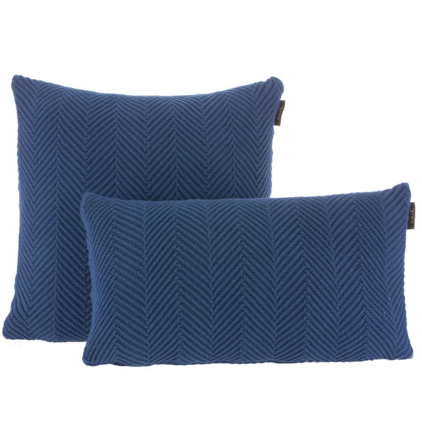 Almofada Tricot Spezza 45cm x 45cm Kacyumara - Azul Retro Almofada Tricot Spezza 45cm x 45cm Kacyumara - Azul Retro