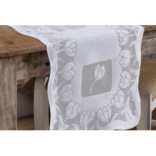 Caminho de Mesa Tulipas 40cm x 1,50m Suzigan