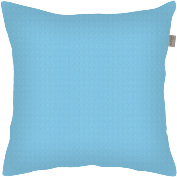 Capa de Almofada Jacquard Biarritz 45cm x 45cm Azul Thayti - Seven Capa de Almofada Jacquard Biarritz 45cm x 45cm Azul Thayti - Seven