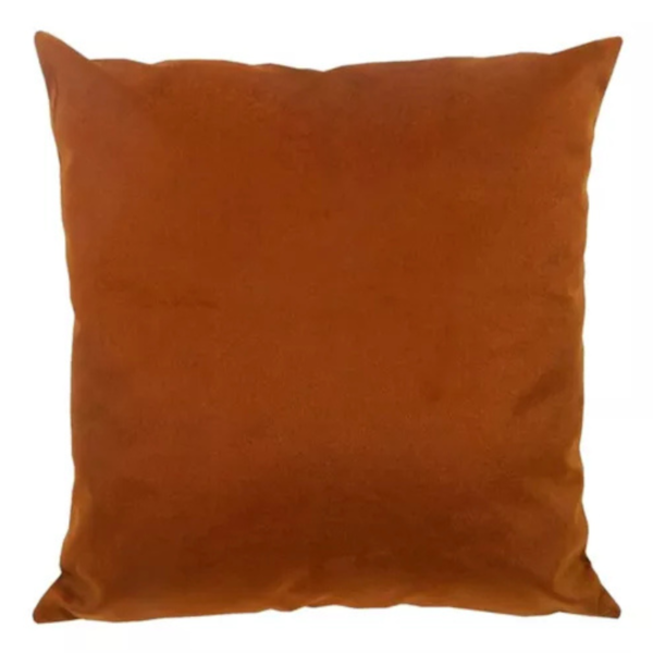 Capa de Almofada Veludo Lisa 43X43 Gonçalves - Cobre Capa de Almofada Veludo Lisa 43X43 Gonçalves - Cobre