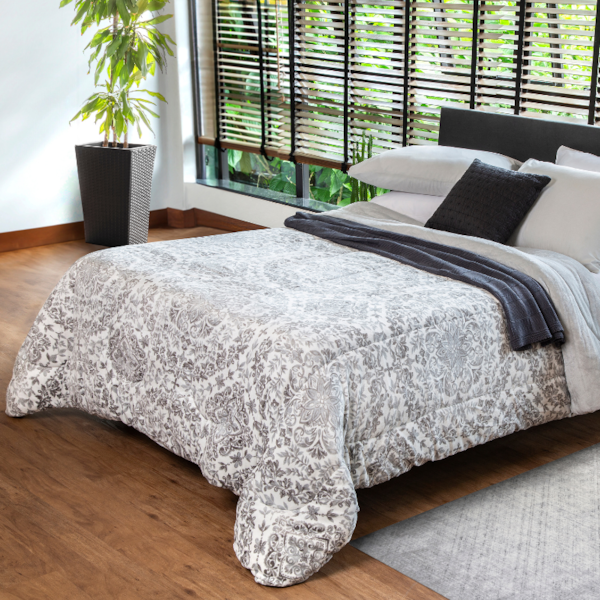 Coberdrom Dupla Face Queen 2,20m X 2,40m Estampado Lepper - Alba Coberdrom Dupla Face Queen 2,20m X 2,40m Estampado Lepper - Alba