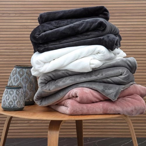 Cobertor Blanket 300 Solteiro Toque de Seda  Kacyumara - GRAFITE