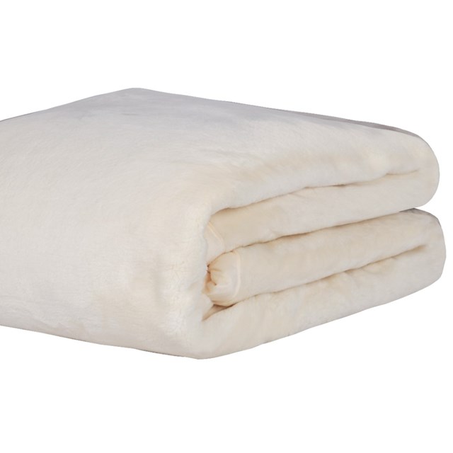 Cobertor Casal 600g Soft Luxo Naturalle Raschel Perola - PEROLA