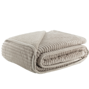 Cobertor Casal Blanket Lugano Dupla Face 1,80m X 2,20m Kacyumara - Rose