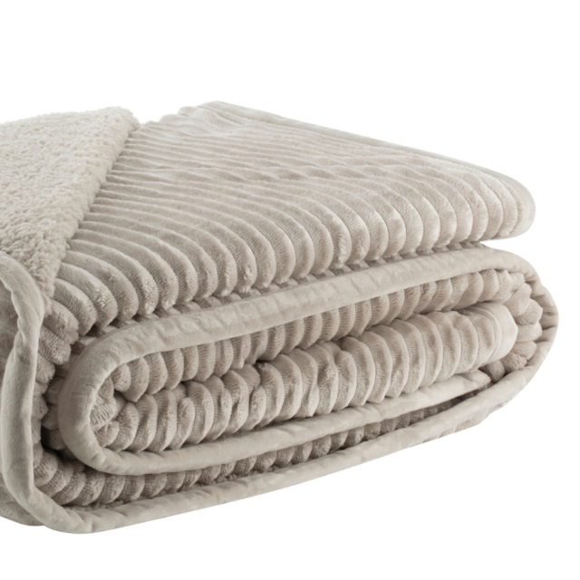 Cobertor Casal Blanket Lugano Dupla Face 1,80m X 2,20m Kacyumara - Rose