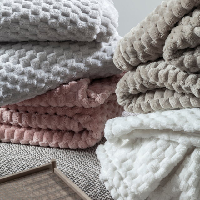 Cobertor Casal Blanket Zurich Jacquard 1,80m X 2,20m Kacyumara -Fend
