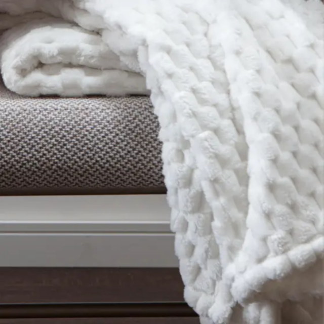 Cobertor Casal Blanket Zurich Jacquard 1,80m X 2,20m Kacyumara -Fend
