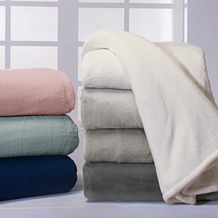 Cobertor Casal de Microfibra Flannel St Moritz Andreza – (Confira cores disponíveis)