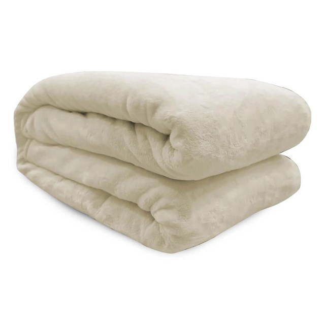 Cobertor de lã de coral macio em estoque preço barato 100
