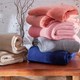 Cobertor de Microfibra Solteiro Home Design Corttex Liso - MARINHO