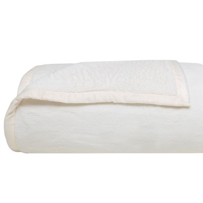 Cobertor King 600g Soft Luxo Naturalle Raschel Perola