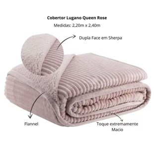 Cobertor King Blanket Lugano Dupla Face 1,60m X 2,40m Kacyumara - Fend