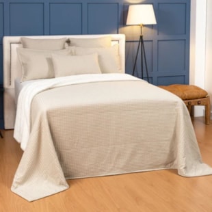 Cobertor Piquet/Sherpa Queen Dupla Face - Lavive (confira cores)