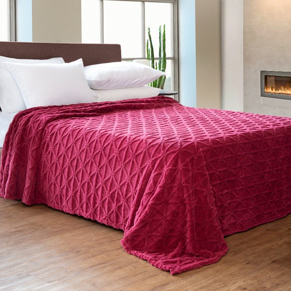 Cobertor Relevo Queen Treliça 2,20m X 2,40m Lepper - (Confira cores disponíveis)