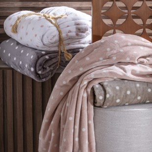 Cobertor Solteiro Blanket 300 Vintage 1,50m x 2,20m Kacyumara - Poá (confira cores disponíveis)