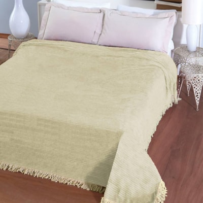 Colcha Chenille Jolitex Canelada Casal  Carisma