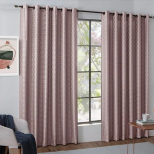 Cortina Jacquard Santorini 2,30m X 3,64m Seven - (Confira cores disponíveis)