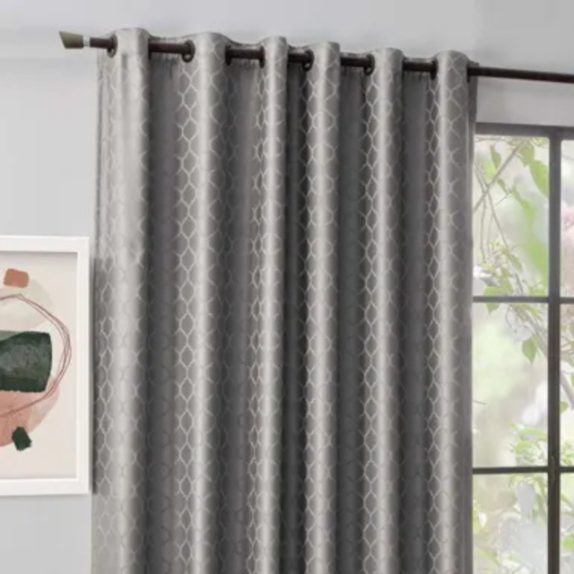Cortina Jacquard Santorini 2,60m X 3,64m Seven -(Confira cores disponíveis)