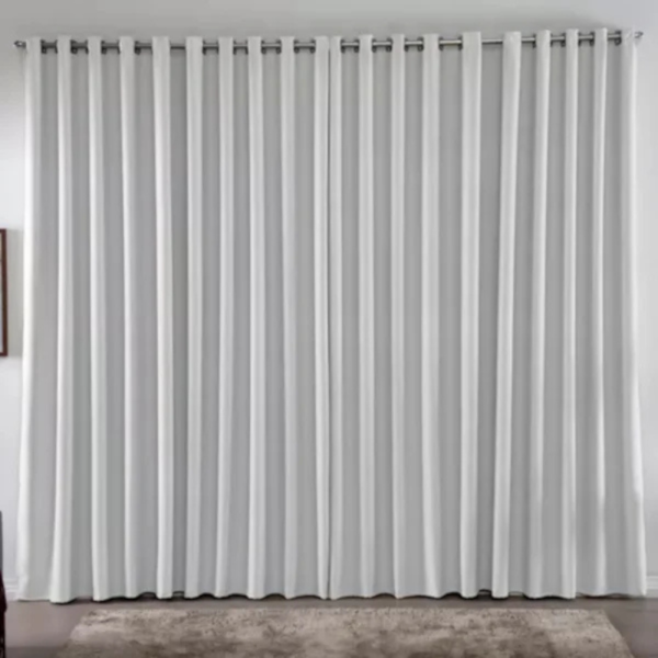 Cortina Superblack 100% Blackout 2,00m X 2,30m Gonçalves - Cinza Cortina Superblack 100% Blackout 2,00m X 2,30m Gonçalves - Cinza