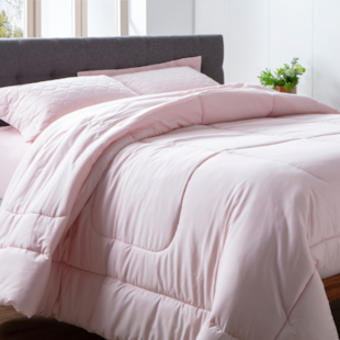 Edredom King Vida Bela Percal 200 Fios Kacyumara - Rose