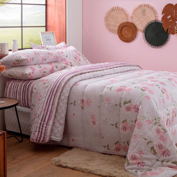 Jogo de Cama Casal 140 Fios Estampado Realce Premium Sultan - Holda Jogo de Cama Casal 140 Fios Estampado Realce Premium Sultan - Holda