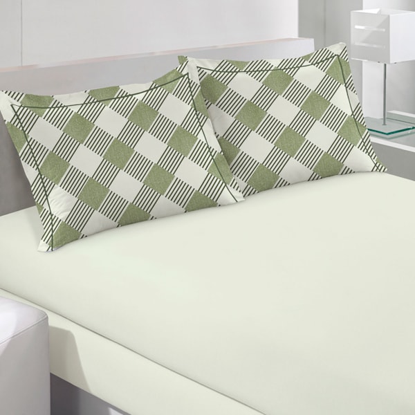 Jogo de Cama Casal 3 Pçs 180 fios Buettner Estampado - MUSGO Jogo de Cama Casal 3 Pçs 180 fios Buettner Estampado - MUSGO