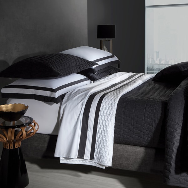 Jogo de Cama Casal Percal 200 fios Double Naturalle – Preto Jogo de Cama Casal Percal 200 fios Double Naturalle – Preto