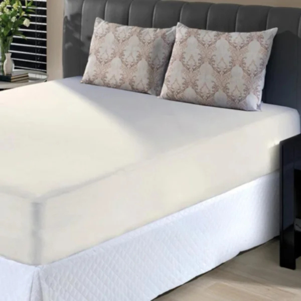 Jogo de Cama Casal Slim Malha 100% Algodao 03 Peças Edromania Egeu - Gelo Jogo de Cama Casal Slim Malha 100% Algodao 03 Peças Edromania Egeu - Gelo