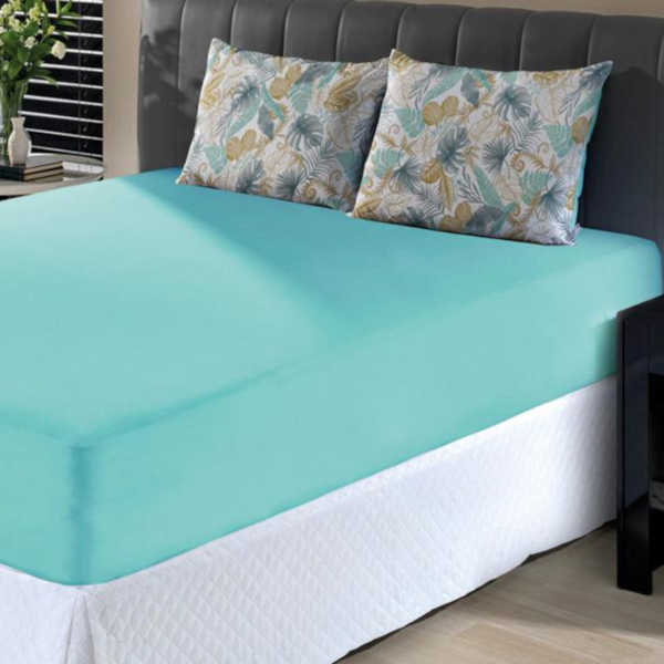 Jogo de Cama Casal Slim Malha 100% Algodao 03 Peças Edromania Musk - Tiffany Jogo de Cama Casal Slim Malha 100% Algodao 03 Peças Edromania Musk - Tiffany