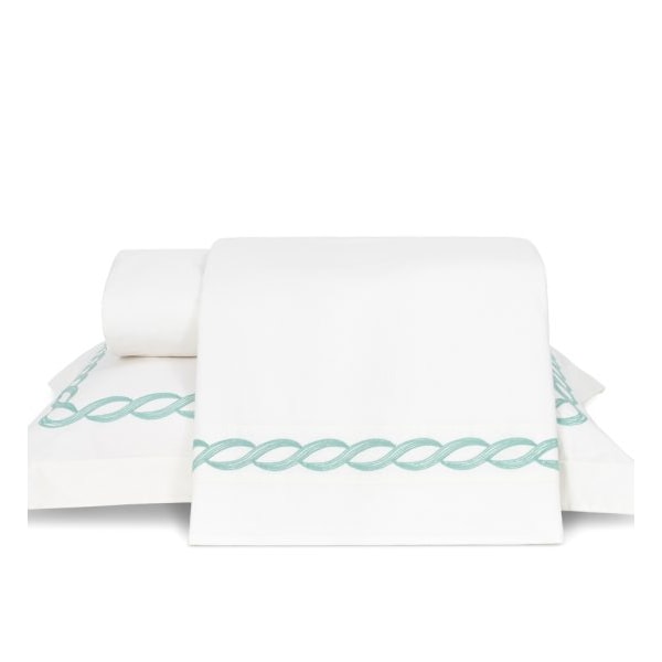 Jogo de Cama Francis Queen 04 Peças Percal 180 Fios Lavive - Erva Doce