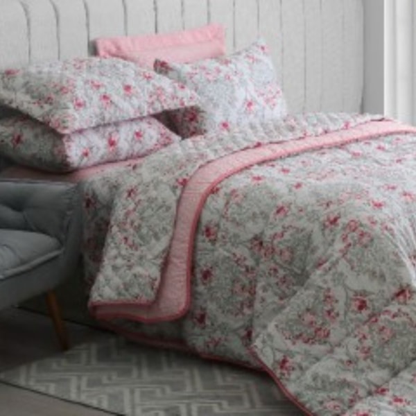 Jogo de Cama King 140 Fios Estampado Realce Premium Sultan - Tamara Jogo de Cama King 140 Fios Estampado Realce Premium Sultan - Tamara