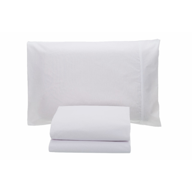 Jogo de Cama King Cedrus Percal 200 Fios 04 Peças Lander - Branco