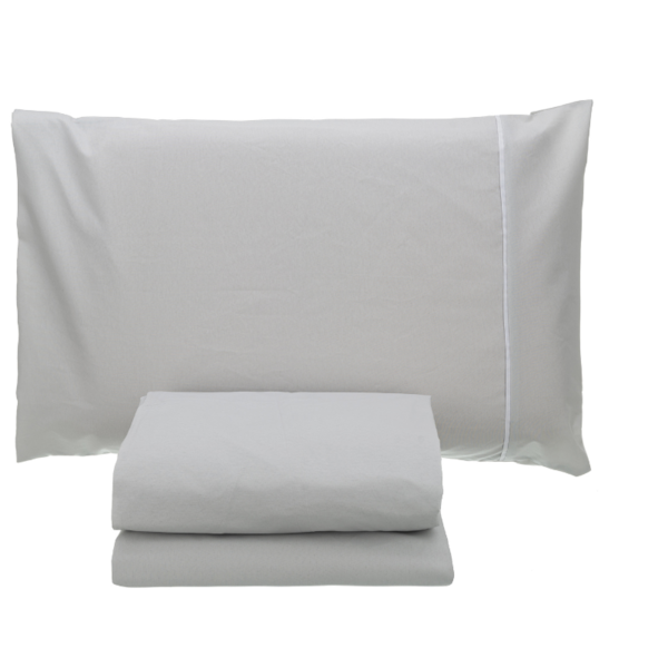 Jogo de Cama King Cedrus Percal 200 Fios 04 Peças Lander - Cinza Jogo de Cama King Cedrus Percal 200 Fios 04 Peças Lander - Cinza