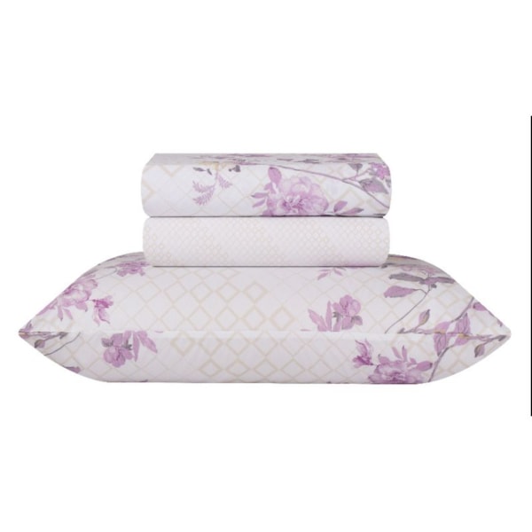 Jogo De Cama King Estampado Sonhare Prata 180 Fios Sultan - Belize Jogo De Cama King Estampado Sonhare Prata 180 Fios Sultan - Belize