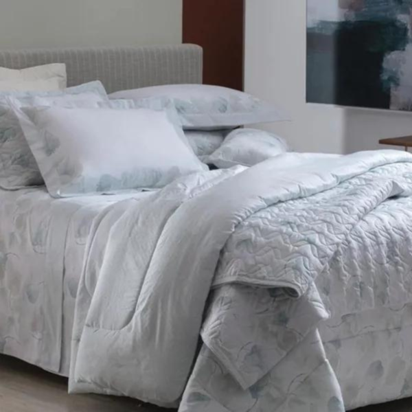 Jogo de Cama King Satinee Percal 300 Fios 04 Peças Kacyumara - Vitale Jogo de Cama King Satinee Percal 300 Fios 04 Peças Kacyumara - Vitale