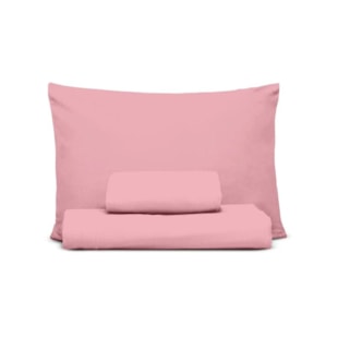 Jogo de Cama Queen 200 Fios Linha Prime 04 Peças Lucat - Rosa