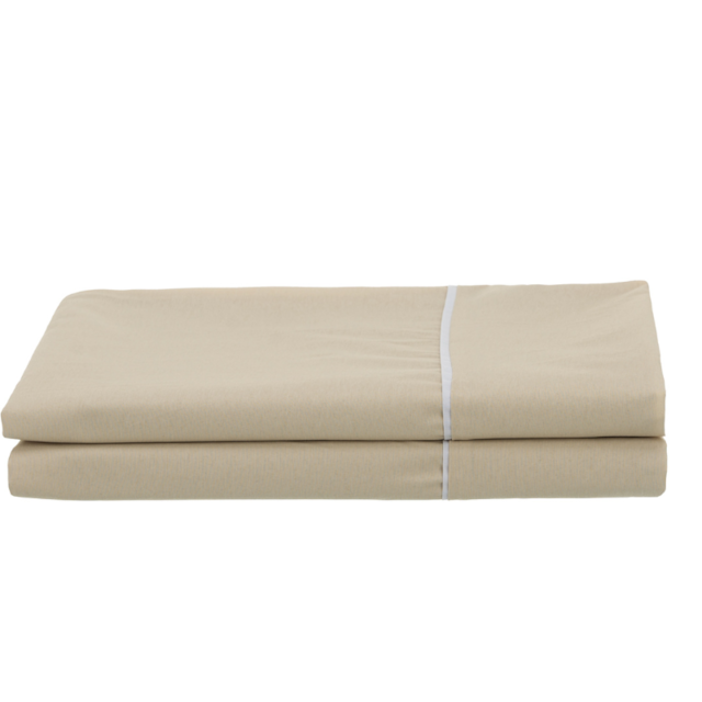 Jogo de Cama Queen Cedrus Percal 200 Fios 04 Peças Lander - Bege