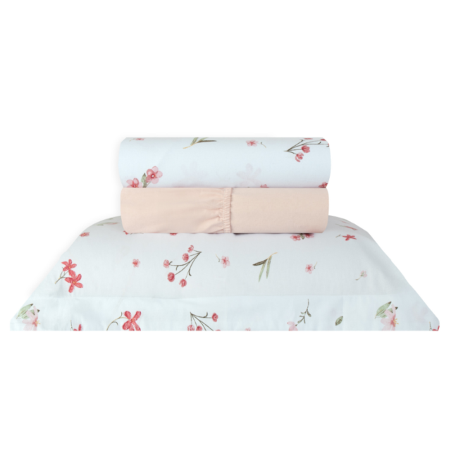 Jogo De Cama Queen Estampado Sonhare Ouro 180 Fios Sultan - Maya