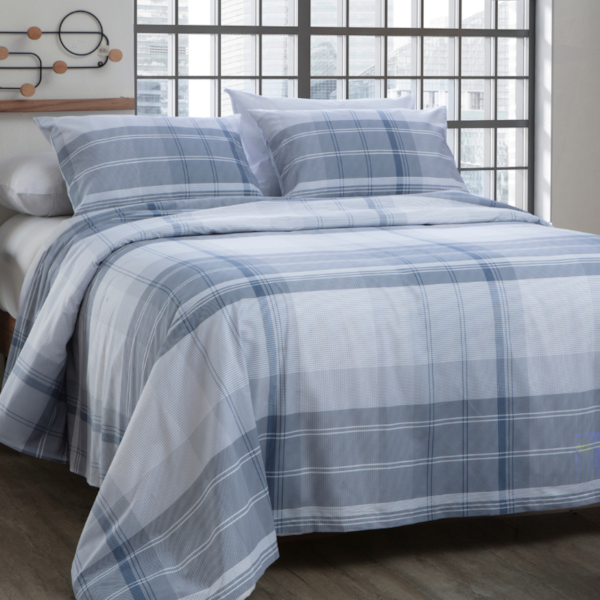 Jogo de Cama Queen New Innovi Percal 180 Fios 04 Peças Kacyumara - Kell Jogo de Cama Queen New Innovi Percal 180 Fios 04 Peças Kacyumara - Kell