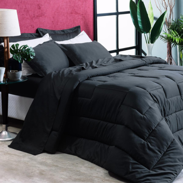 Jogo de Cama Queen Percal 400 fios acetinado 4 peças Juma Branco - Class Jogo de Cama Queen Percal 400 fios acetinado 4 peças Juma Branco - Class