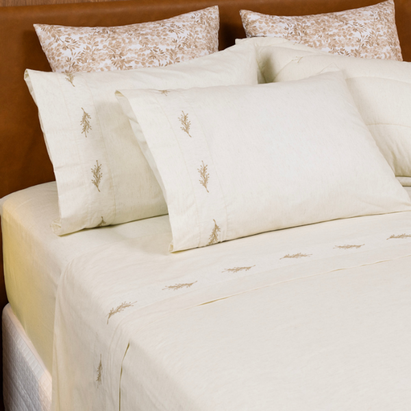 Jogo de Cama Queen Sierra Viscolinho 180 fios 04 Peças Lavive - Areia Jogo de Cama Queen Sierra Viscolinho 180 fios 04 Peças Lavive - Areia