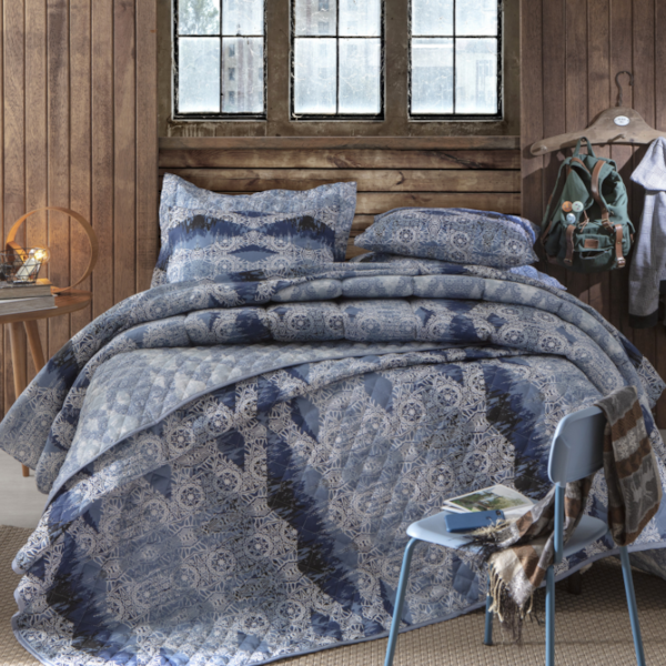 Jogo de Cama Solteiro 140 Fios Estampado Realce Premium Sultan - Hunter Jogo de Cama Solteiro 140 Fios Estampado Realce Premium Sultan - Hunter