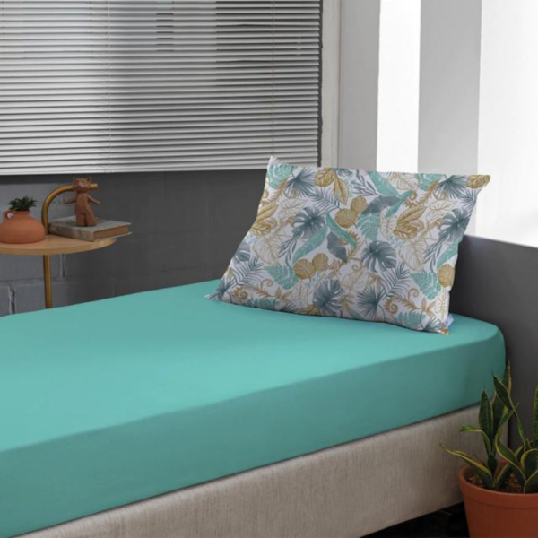 Jogo de Cama Solteiro Slim Malha 100% Algodao 02 Peças Edromania Musk - Tiffany Jogo de Cama Solteiro Slim Malha 100% Algodao 02 Peças Edromania Musk - Tiffany
