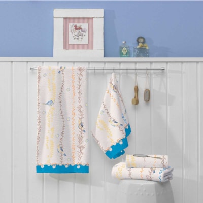 Jogo de Toalhas de Banho com 4 Peças Lepper