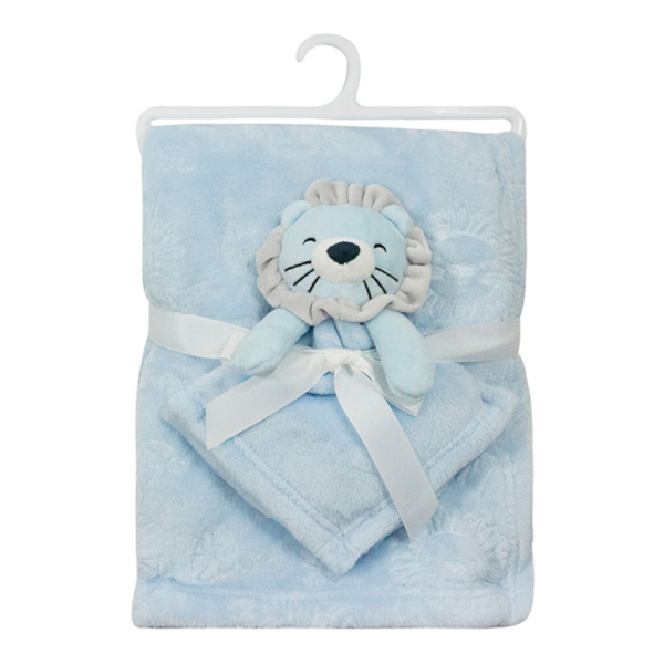 Kit 02 Peças Manta e Naninha Microfibra Linha Camesa Baby - Leão Kit 02 Peças Manta e Naninha Microfibra Linha Camesa Baby - Leão