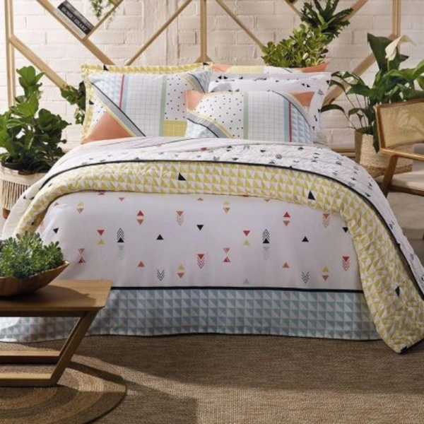 Kit Cobre Leito King Home Design 100% Algodão 03 Peças Santista - Cool Kit Cobre Leito King Home Design 100% Algodão 03 Peças Santista - Cool