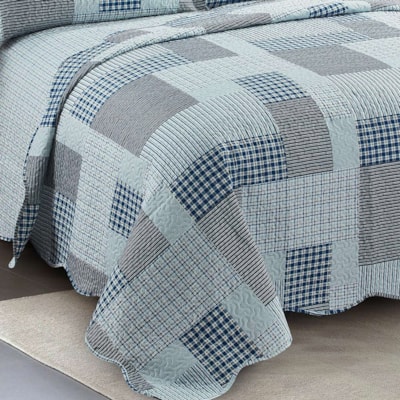 Kit Colcha Evolutions Patchwork Queen 3 Peças