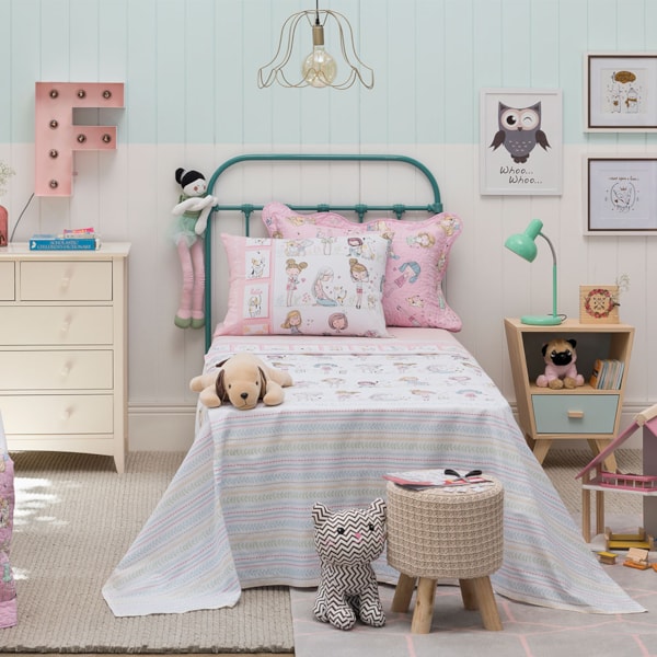 Kit Colcha Infantil Micromatelado Santista - AZULCLARO Kit Colcha Infantil Micromatelado Santista - AZULCLARO