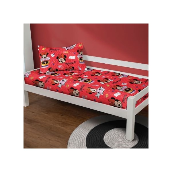 Kit Colcha Infantil Sleep Matelasse 02 Peças Lepper - Minnie Kit Colcha Infantil Sleep Matelasse 02 Peças Lepper - Minnie