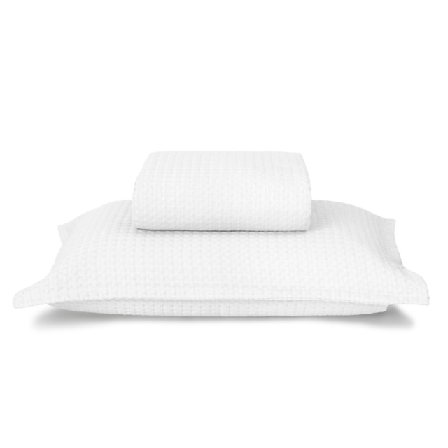 Kit Colcha Piquet Premium King 03 Peças Lavive  Branco